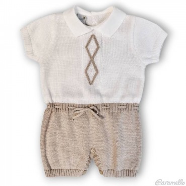 Tutina corta neonato con...