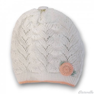 Cappellino neonata ricamo...