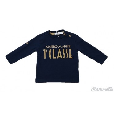 T-shirt con maxi logo...