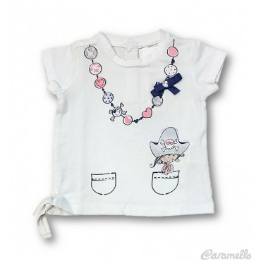 T-shirt neonata con stampa...