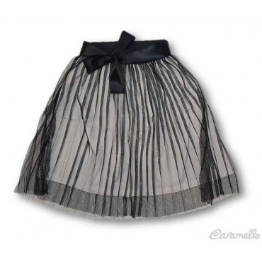Gonna bambina con balza in...