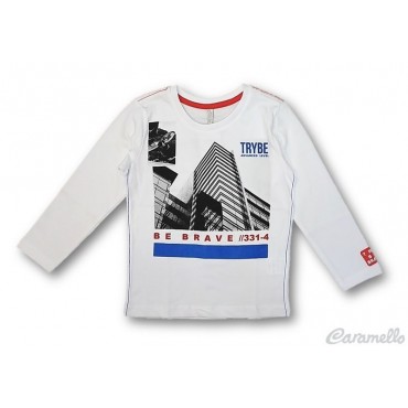 T-shirt manica lunga con...