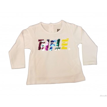 T-shirt in jersey con logo...