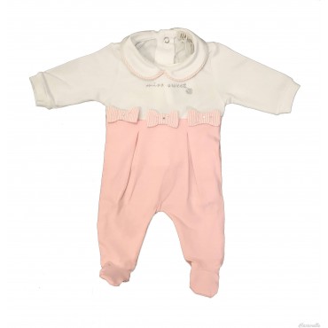 Tutina jersey con papillon...