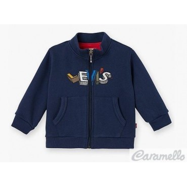 Cardigan neonato con zip e...