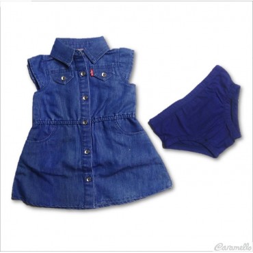 Smanicato in jeans con...