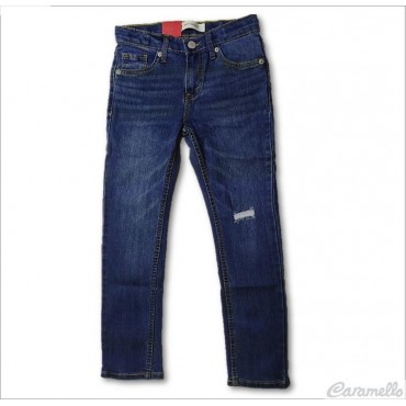 Jeans 5 tasche con strappo...