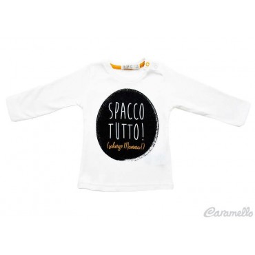 T-shirt neonato con stampa...