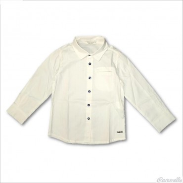 Camicia basic con bottoni a...