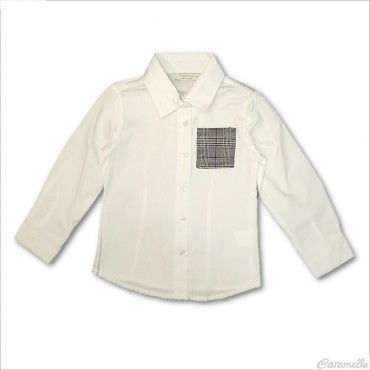 Camicia basic con taschino...