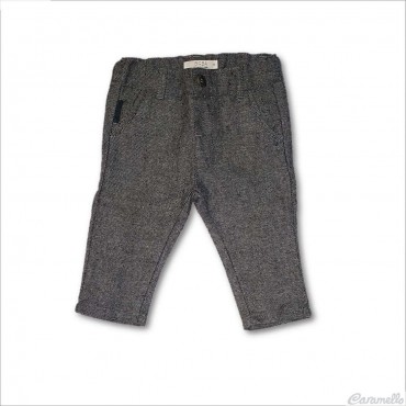 Pantalone spigato neonato tinto filo Birba-Trybeyond