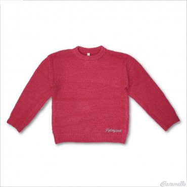 Maglia tricot con logo...