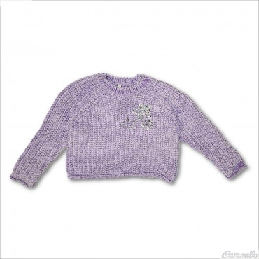Maglia in ciniglia con...