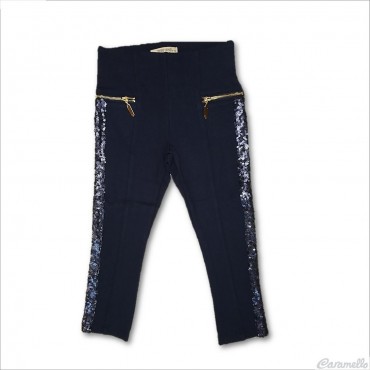 Pantalone punto milano con...