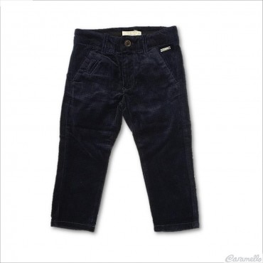 Pantalone in velluto liscio...