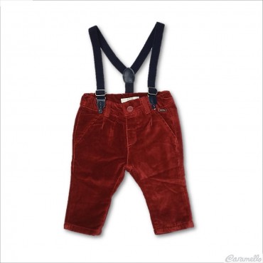 Pantalone velluto liscio...