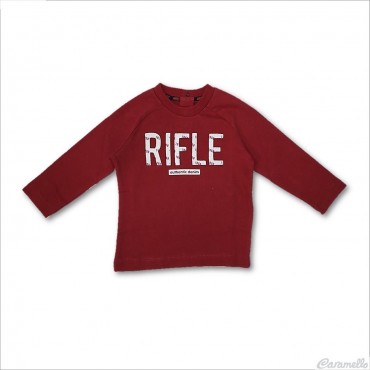 Felpa con mega logo Rifle