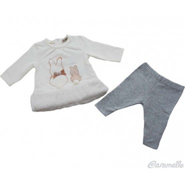 Completo neonata con fiocco...