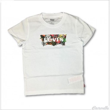 T-shirt con logo cangiante...