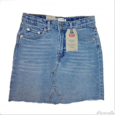 Gonna denim fondo...