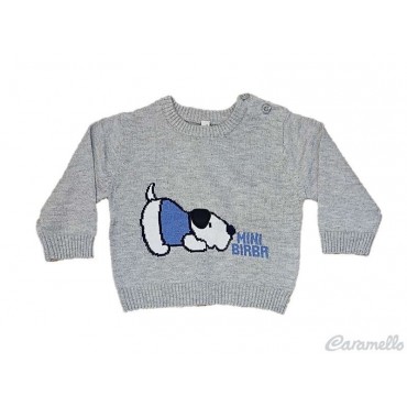 Maglia tricot con disegno...
