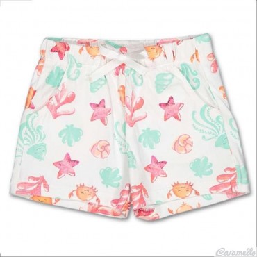 Shorts neonata con fantasia...