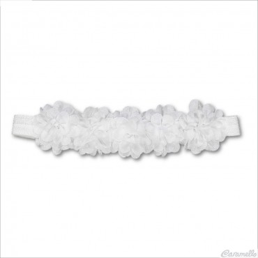 Fascia con fiori in organza...