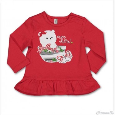 T-shirt con orsetta...