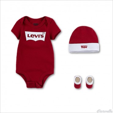 Set body americano neonato con logo Levi's
