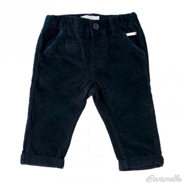 Pantalone in velluto liscio...