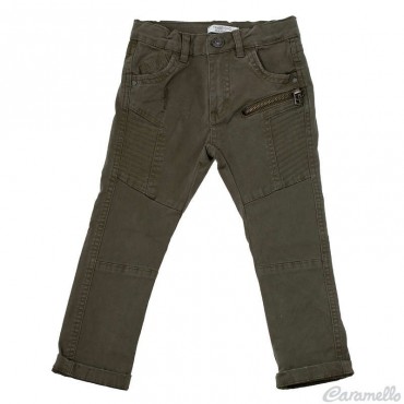 Pantalone drill stretch con...