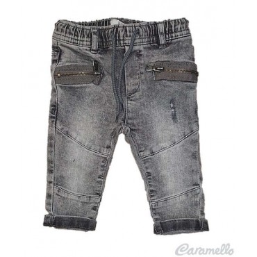 Jeans stretch con coulisse...