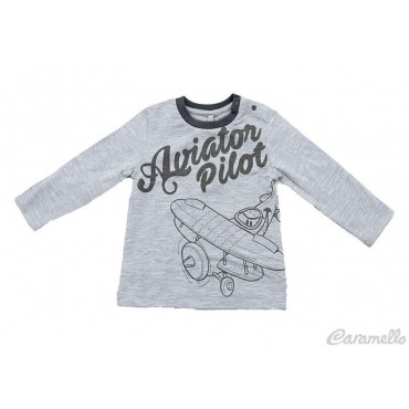 T-shirt malfile' con stampa...