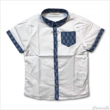Camicia bambino monogramma...