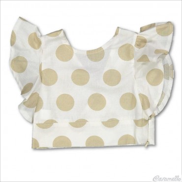 Top crop bambina fantasia...