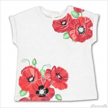 T-shirt neonata con stampa...