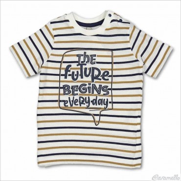T-shirt neonato fantasia a...