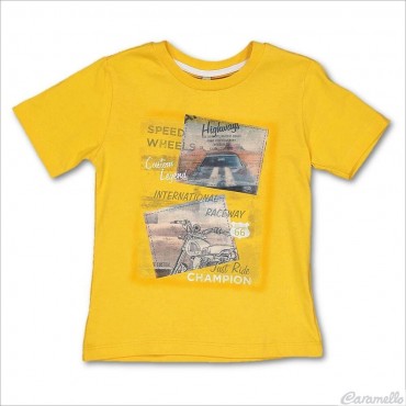 T-shirt stampa cartoline...