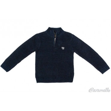 Pullover ragazzo con zip...