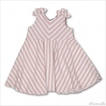 Vestito neonata svasato in...