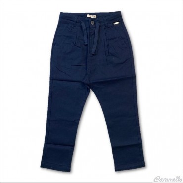 Pantalone baggy misto lino...