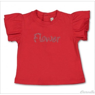 T-shirt neonata Flower...