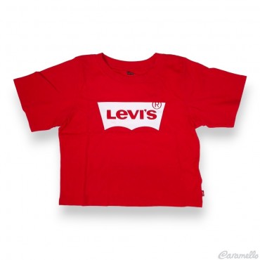 T-Shirt Neonata Corta Stampa Logo Levi's