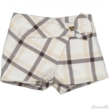 Short Finta Gonna Tessuto...