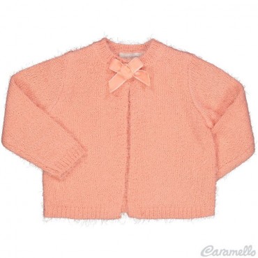 Cardigan neonata tricot...