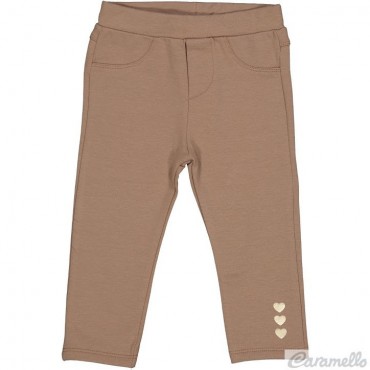 Jeggings bambina felpati...