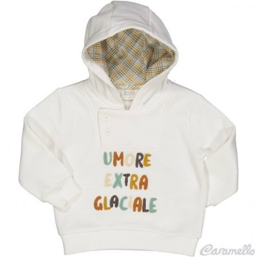 Felpa bambino con cappuccio...