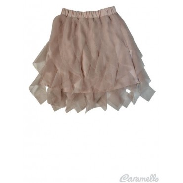 GONNA CON ROUGE TULLE -...