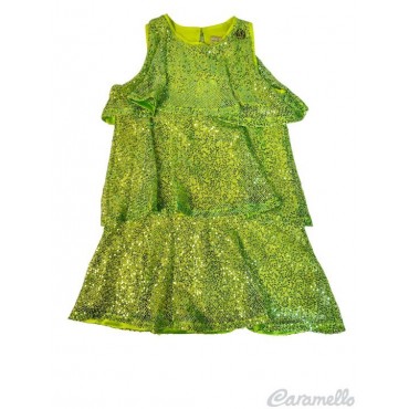 ABITO SMANICATO PAILLETTES...