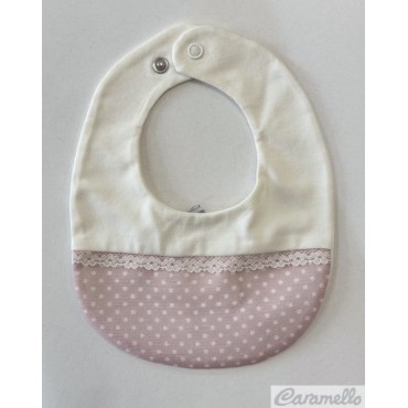 Bavetta neonata con pois...